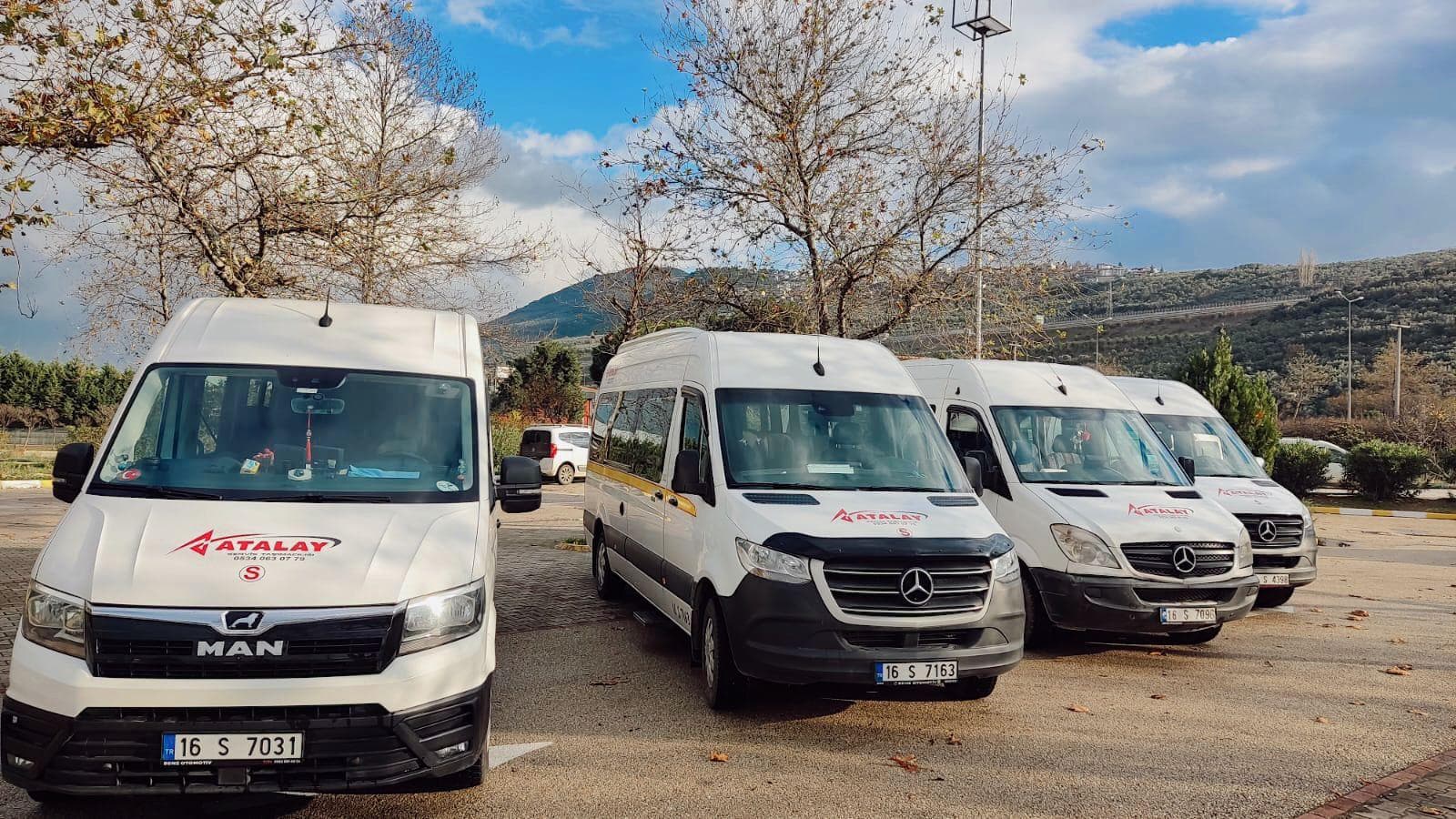 Atalay Turizm araç filosu
